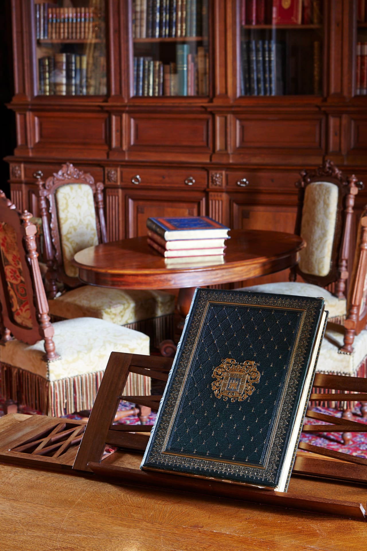Collection of antique books, Montresor Castle library