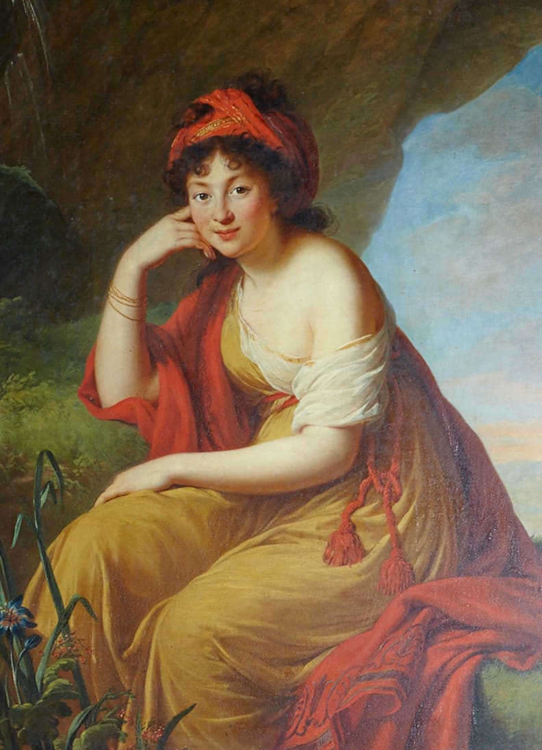 Flemish collection portrait chateau montresor